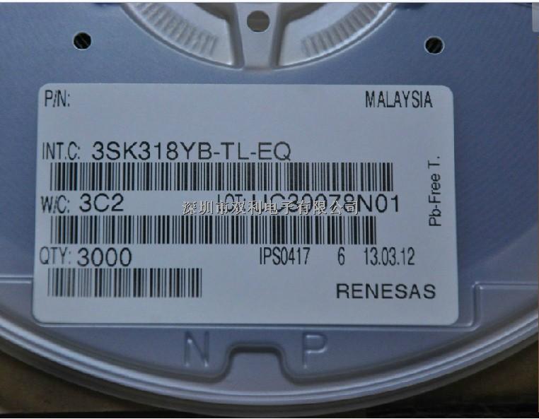 供应原装正品3SK318YB-TL-EQ 进口现货价格优惠-3SK318尽在买卖IC网