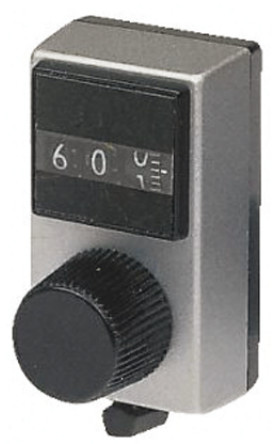 Vishay 黑色 电位计旋钮, 带黑色指示灯, 6.35 dia. mm轴, 17.65 mm直径旋钮-15-1-31尽在买卖IC网