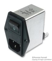 SCHAFFNER - FN283-2-06 - 电源插座 带滤波器 2A 单保险丝 水平安装-尽在买卖IC网