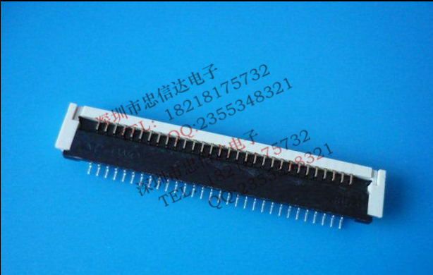 三星液晶屏接口 1.0间距 FPC连接器30针后翻盖196161-30041-196161-30041尽在买卖IC网
