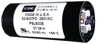 CORNELL DUBILIER  PSU54015B  铝电解电容, 电机启动, 590uF 20%容差-尽在买卖IC网