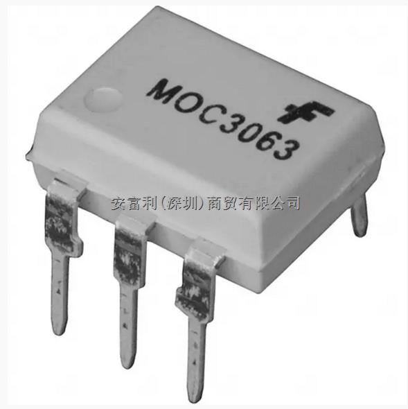 MOC3063M	FAIRCHILD隔离器	 光隔离器 - 三端双向可控硅，SCR输出-尽在买卖IC网