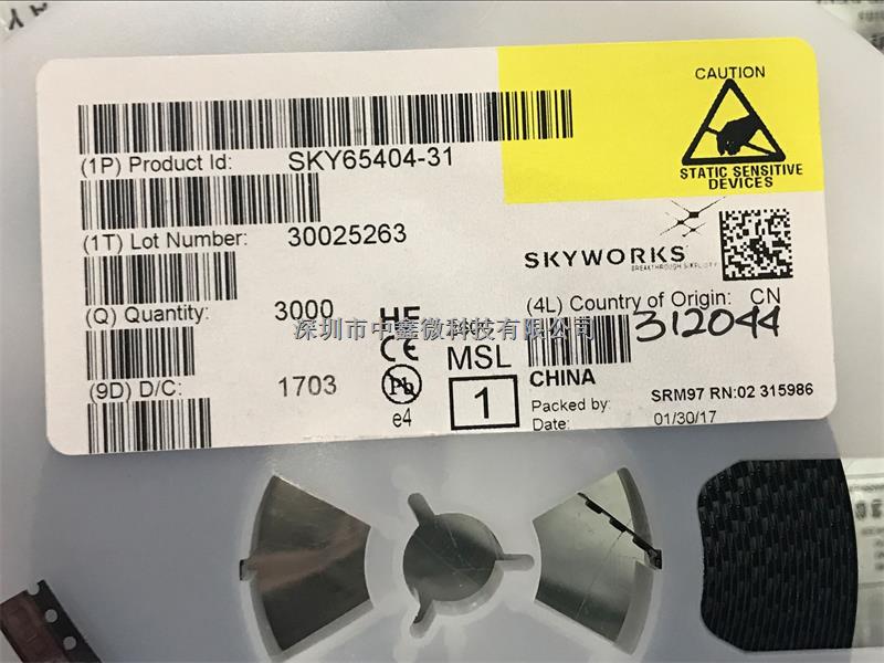 代理Skyworks(思佳讯)2.4GHz 5.8GHz 大功率射频放大器SKY65404-31-SKY65404-31尽在买卖IC网