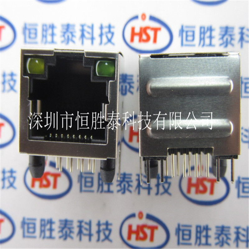 RJ45插座 HLJ5622S-8P8C 8P8C单口插座 带灯连接器 网络播放器-HLJ5622S-8P8C尽在买卖IC网