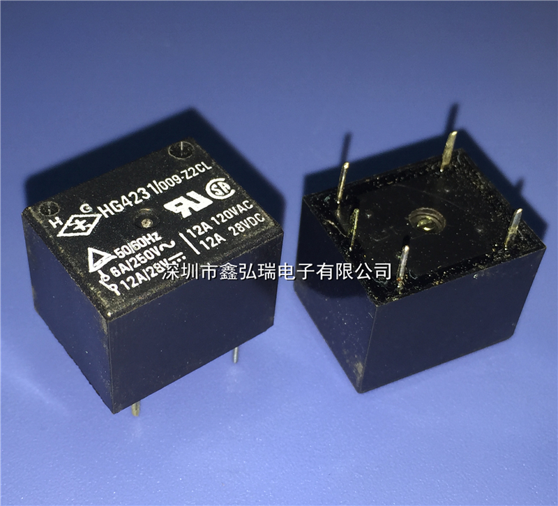 HG系列 HG4231/009-Z2CL 小型PCB功率继电器 DIP-5-HG4231/009-Z2CL尽在买卖IC网