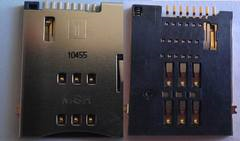 47553-0001 MOLEX全新原装 SIM卡插槽 6路 没定位点 深圳柜台现货-47553-0001尽在买卖IC网